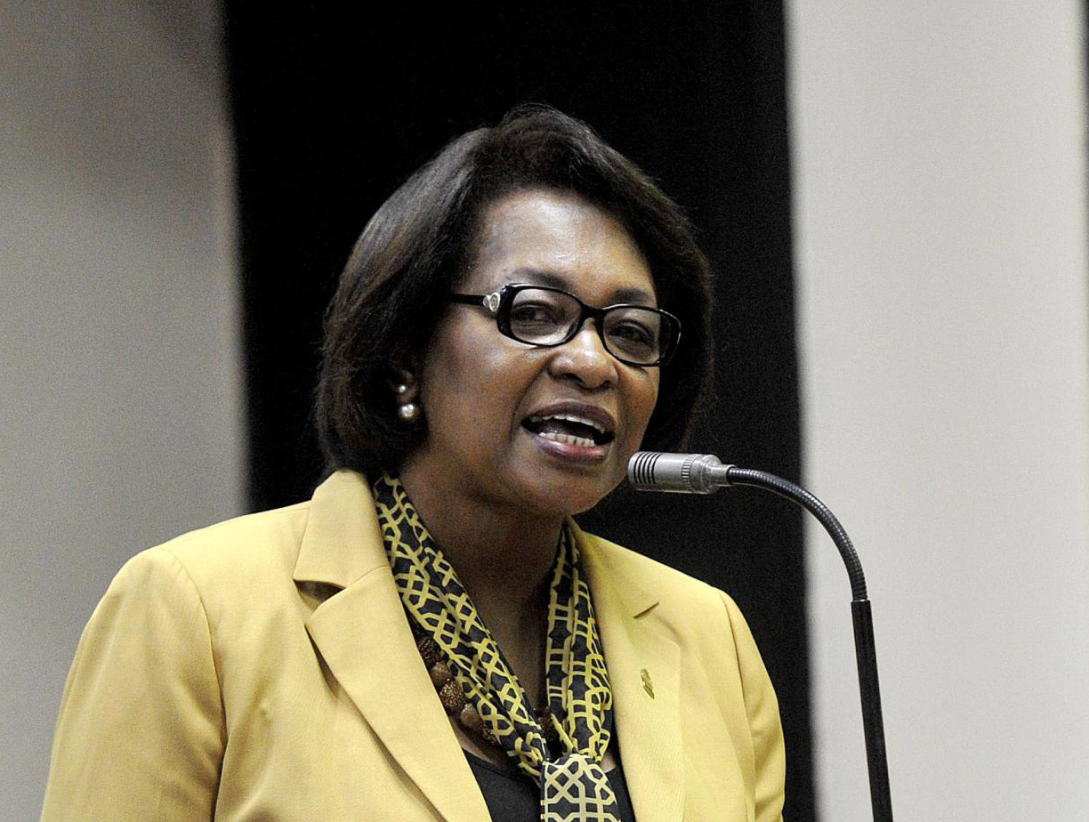 09/06/16. San José, Cuesta de Moras. Asamblea Legislativa, Sesión, Plenario. En la foto la diputada Maureen Clarke. Fotos Melissa Fernández Silva