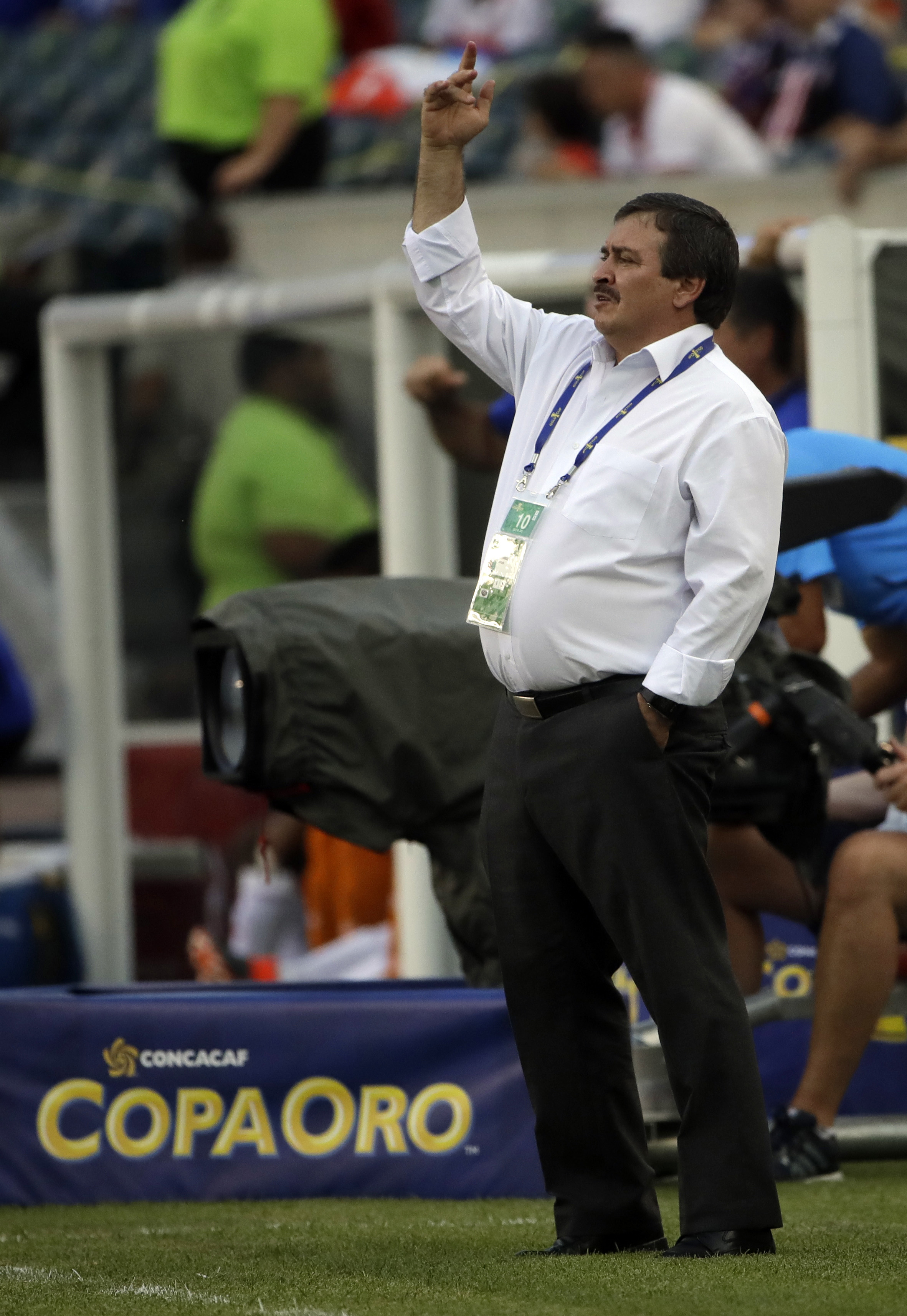 Óscar Ramírez, actual técnico de la Selección Nacional.