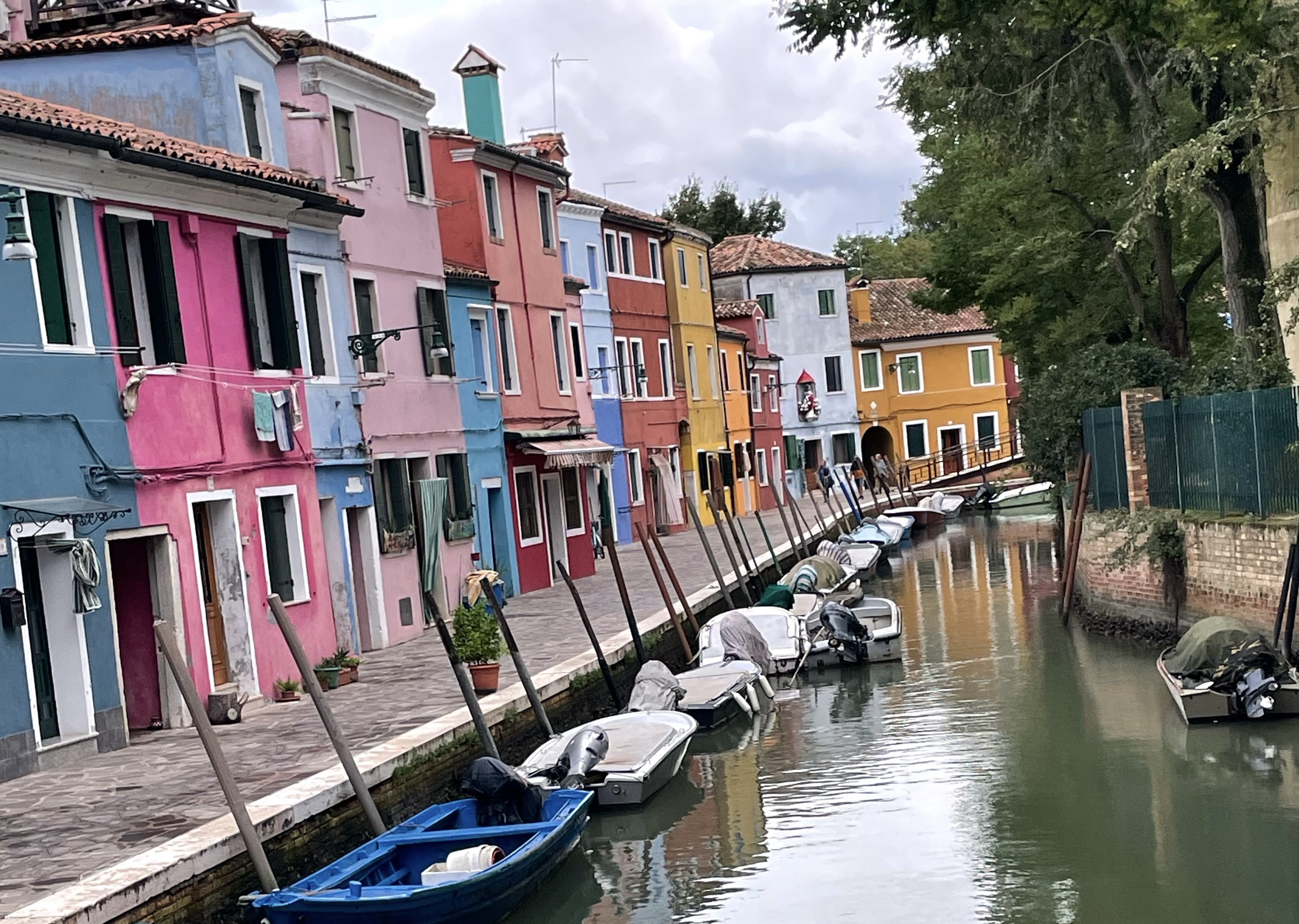 Burano en Venecia.