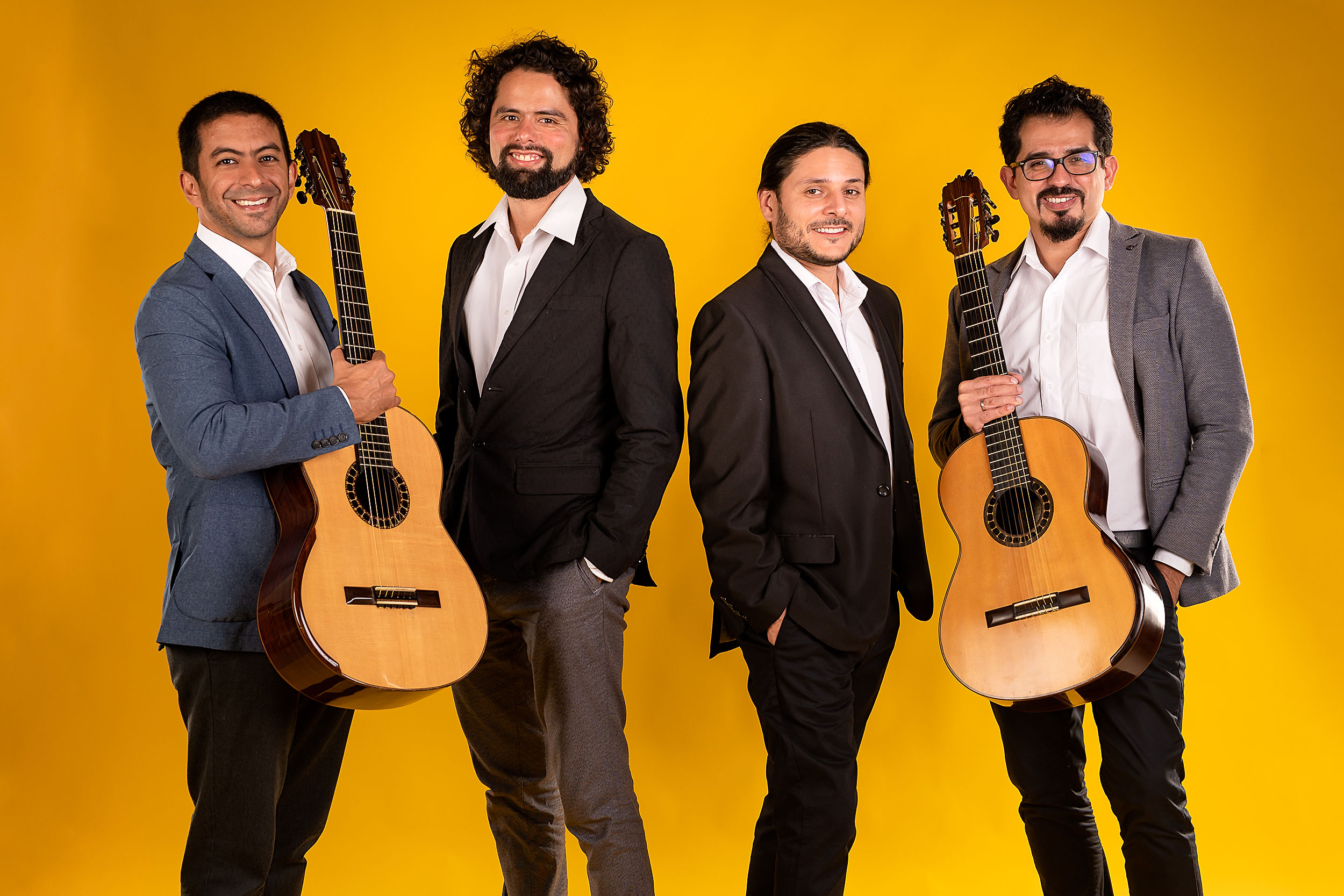 ¡Músicos ticos harán historia en Europa! Cuarteto de Guitarras de Costa Rica debutará en Portugal y Escocia