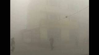 Capa de polución cubre ciudad china | La Nación