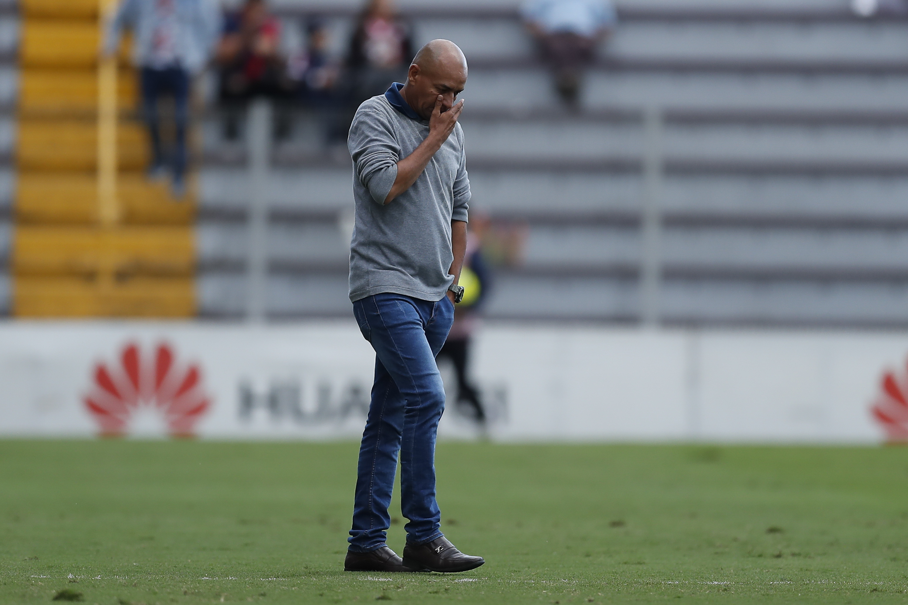 17/02/2018, San José, Estadio Eladio Rosabal Cordero, partido de la jornada 12 del torneo de clausura 2018 entre el Club Sport Herediano y la UCR. En la fotografía Erick Rodríguez entrenador del Municipal Liberia. Fotografía José Cordero