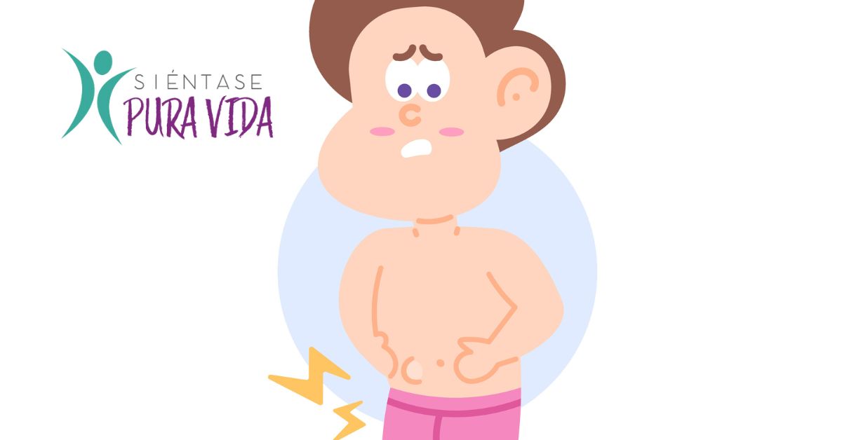 Las hernias pueden detectarse como protuberancias en la piel.
Ilustración: Shutterstock