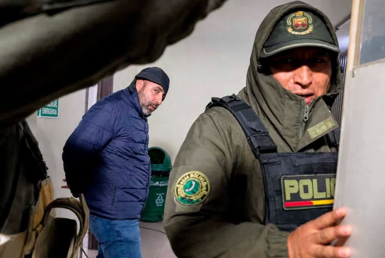 Fernando Cerimedo detenido en Bolivia.