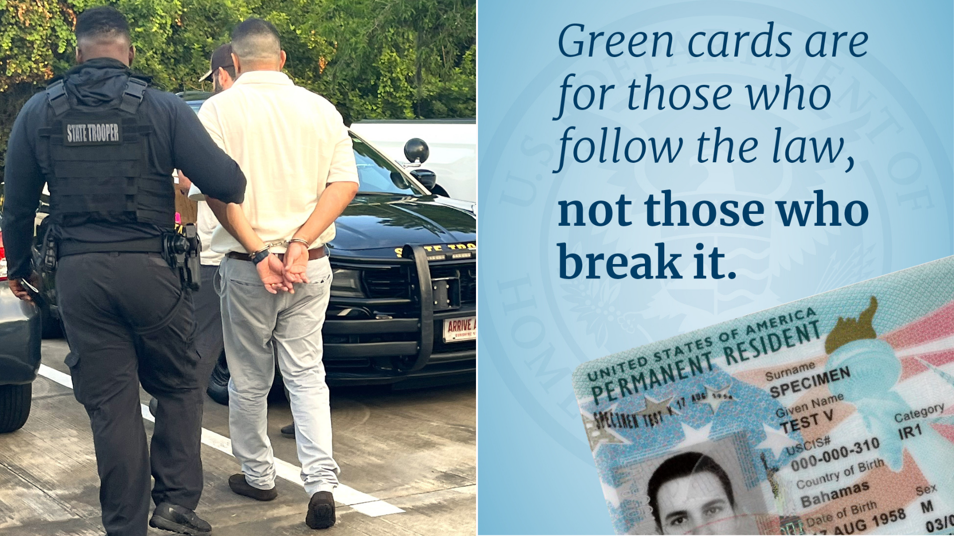 Un colombiano que pedía la green card en Miami fue arrestado porque tenía una orden de deportación activa desde el año 2004.