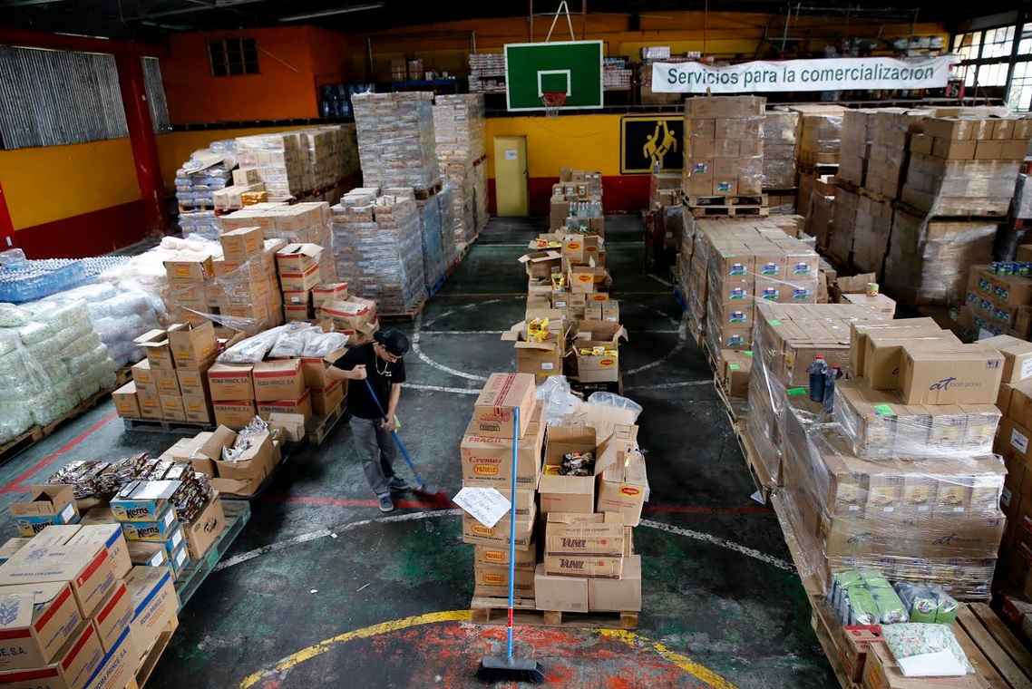 Bodegas del CNP en Sabana Sur.