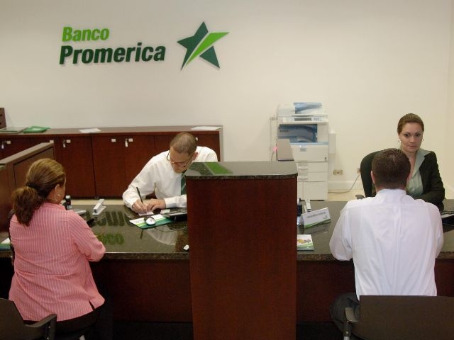 Banco Promerica en El Cedral de Escazú. Foto de archivo de Jorge Arce.