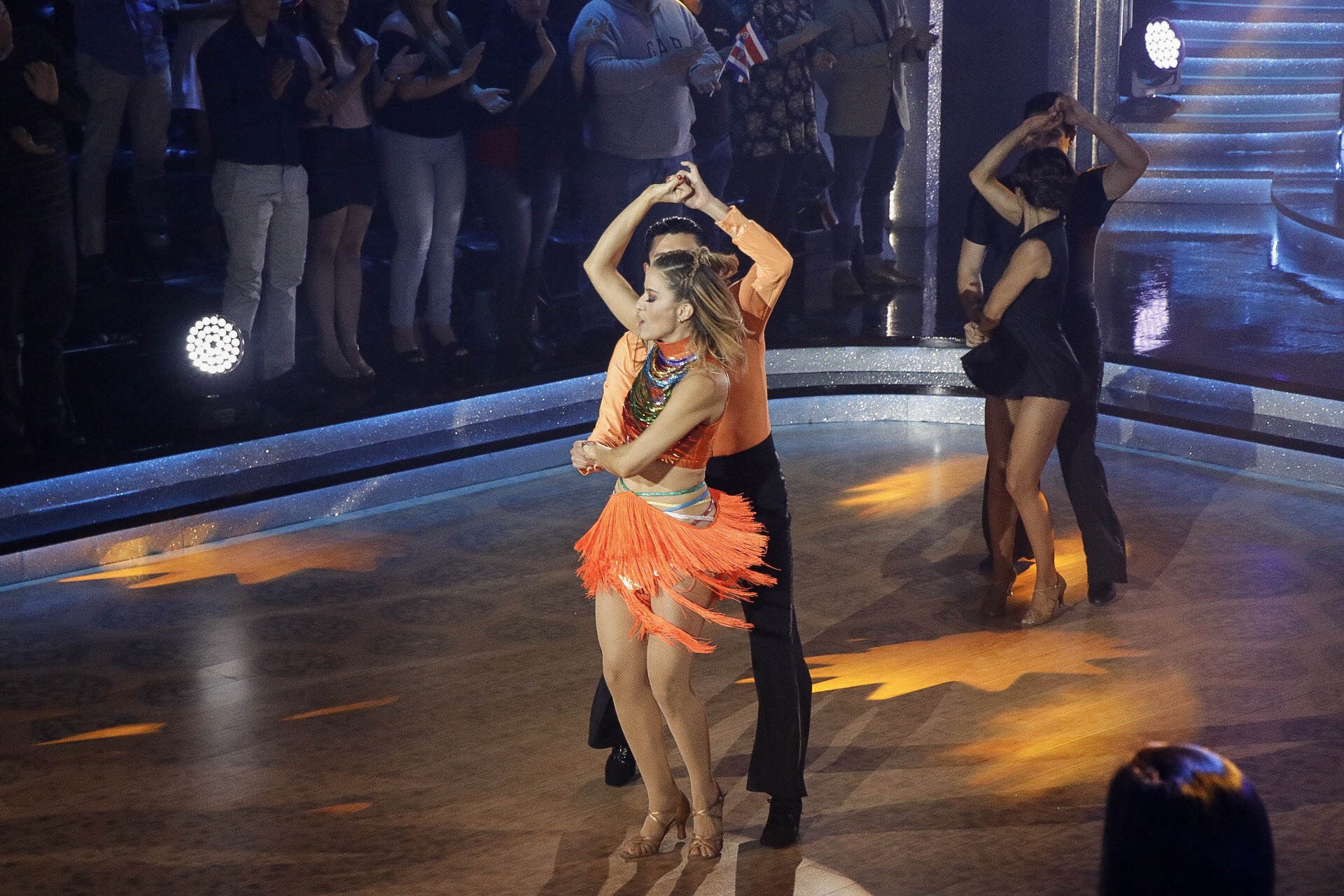 15/09/2019. Cuarta gala de Dancing with the stars en el estudio Marco Picado de Teletica en La Sabana. Foto Lilliam Arce