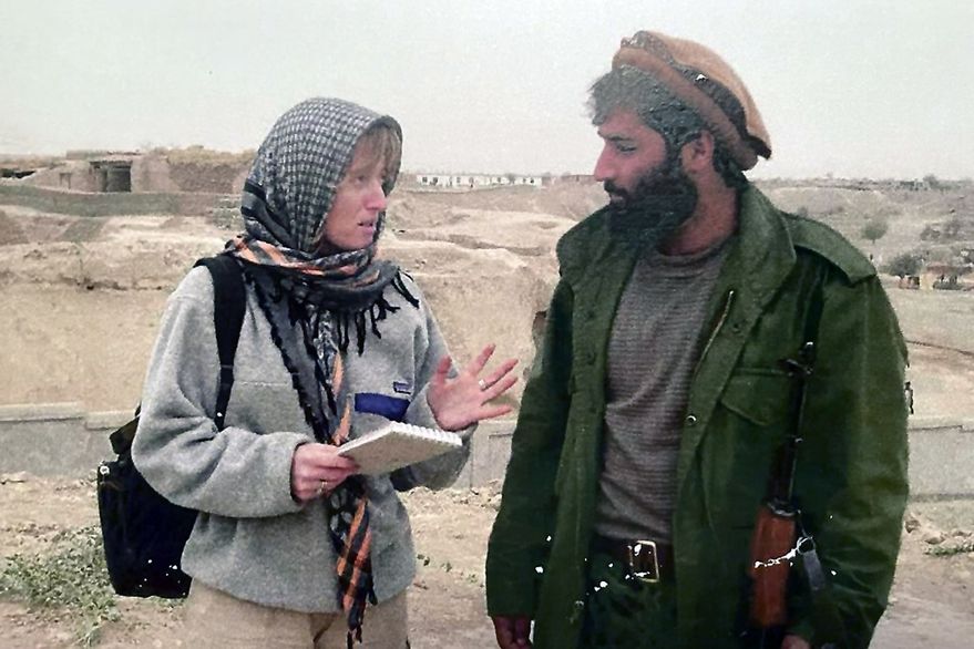 Elisabetta Piqué estuvo en Afganistán en el 2001, cuando llegaron tropas de Estados Unidos.
