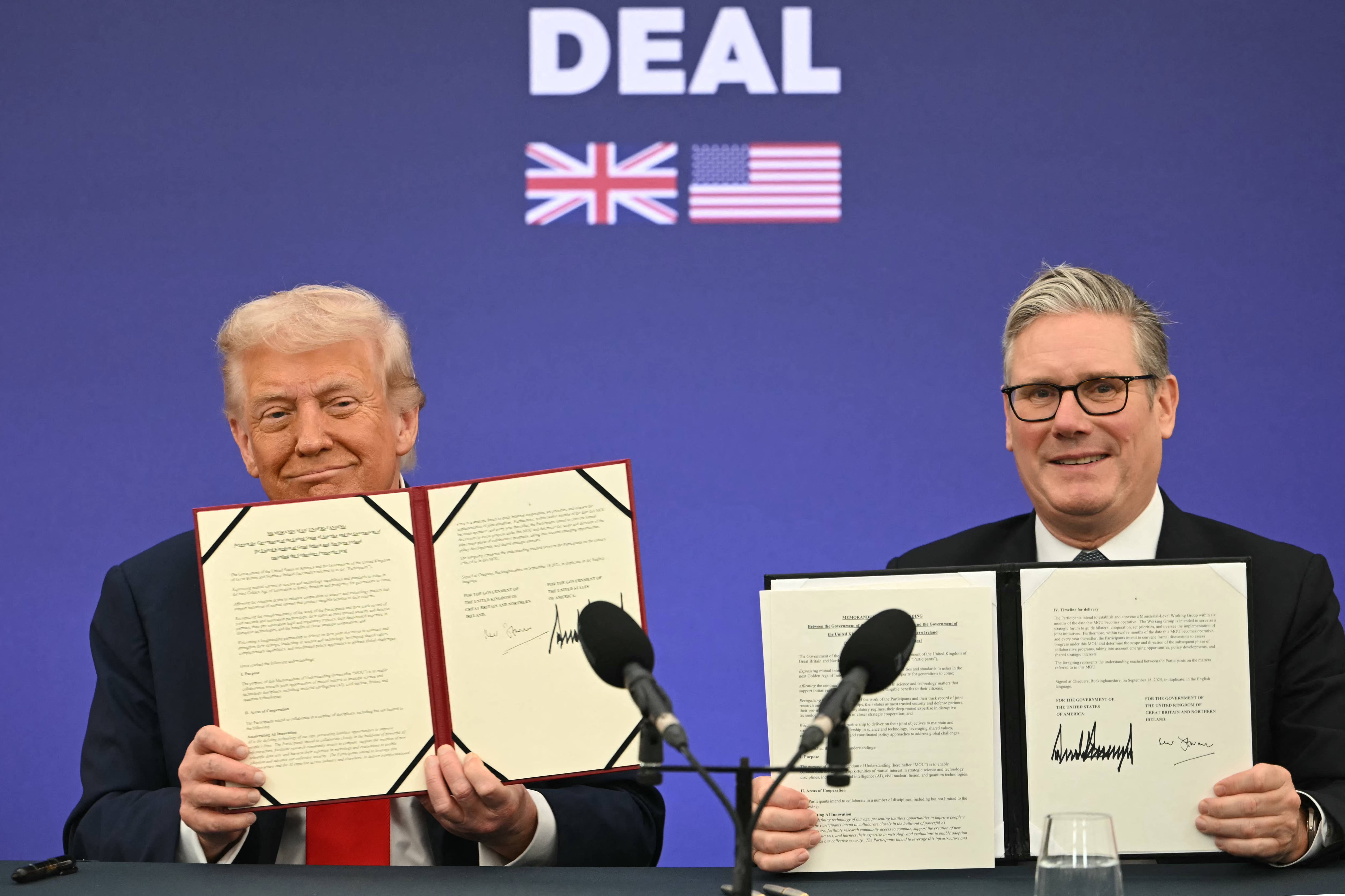 El acuerdo entre Estados Unidos y Reino Unido contempla inversiones récord en inteligencia artificial, innovación digital y biotecnología.