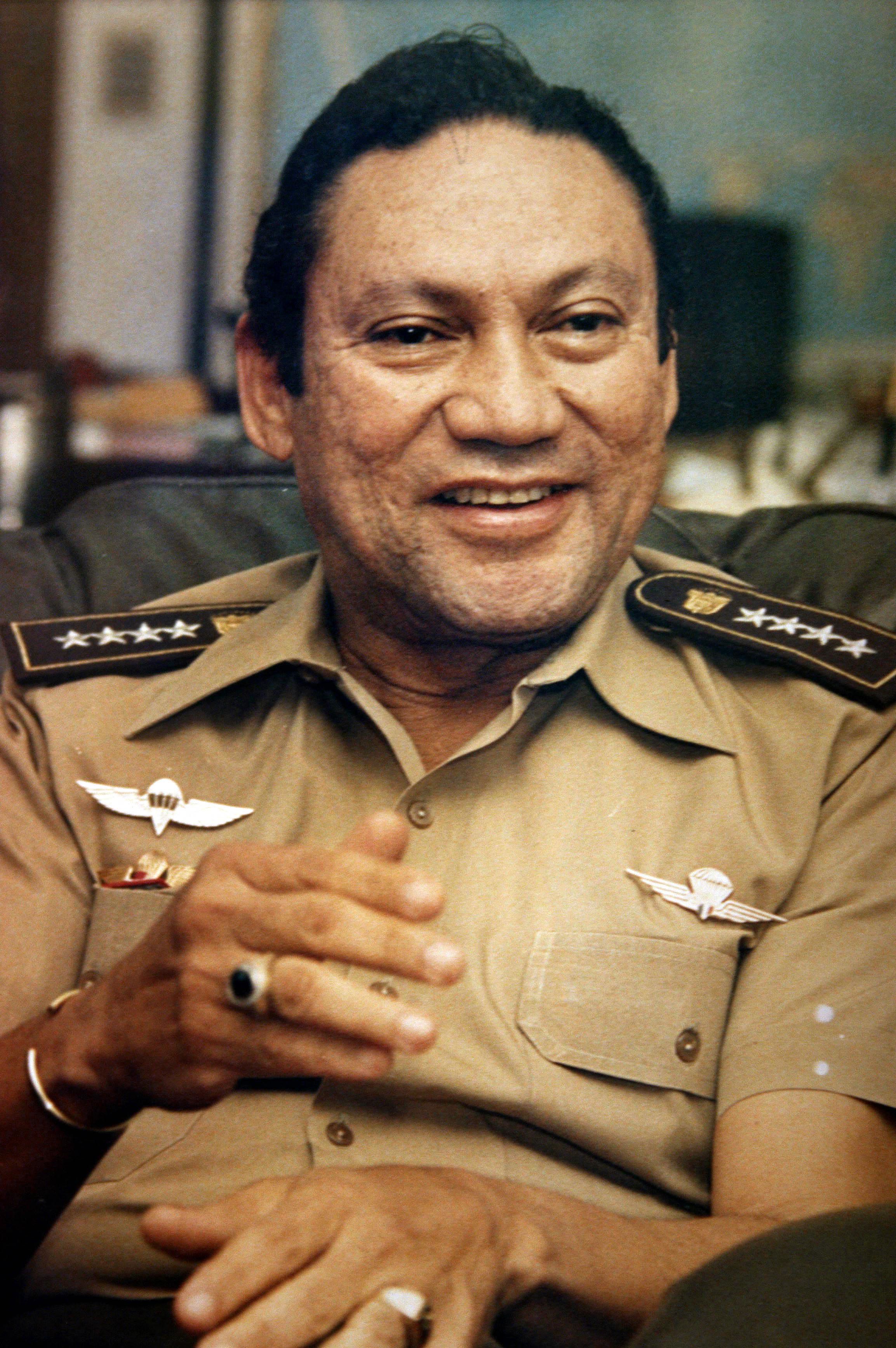Noriega gobernó Panamá de 1983 a 1989