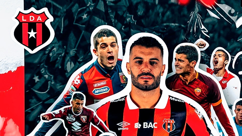 Iago Falque es el nuevo futbolista de Liga Deportiva Alajuelense.