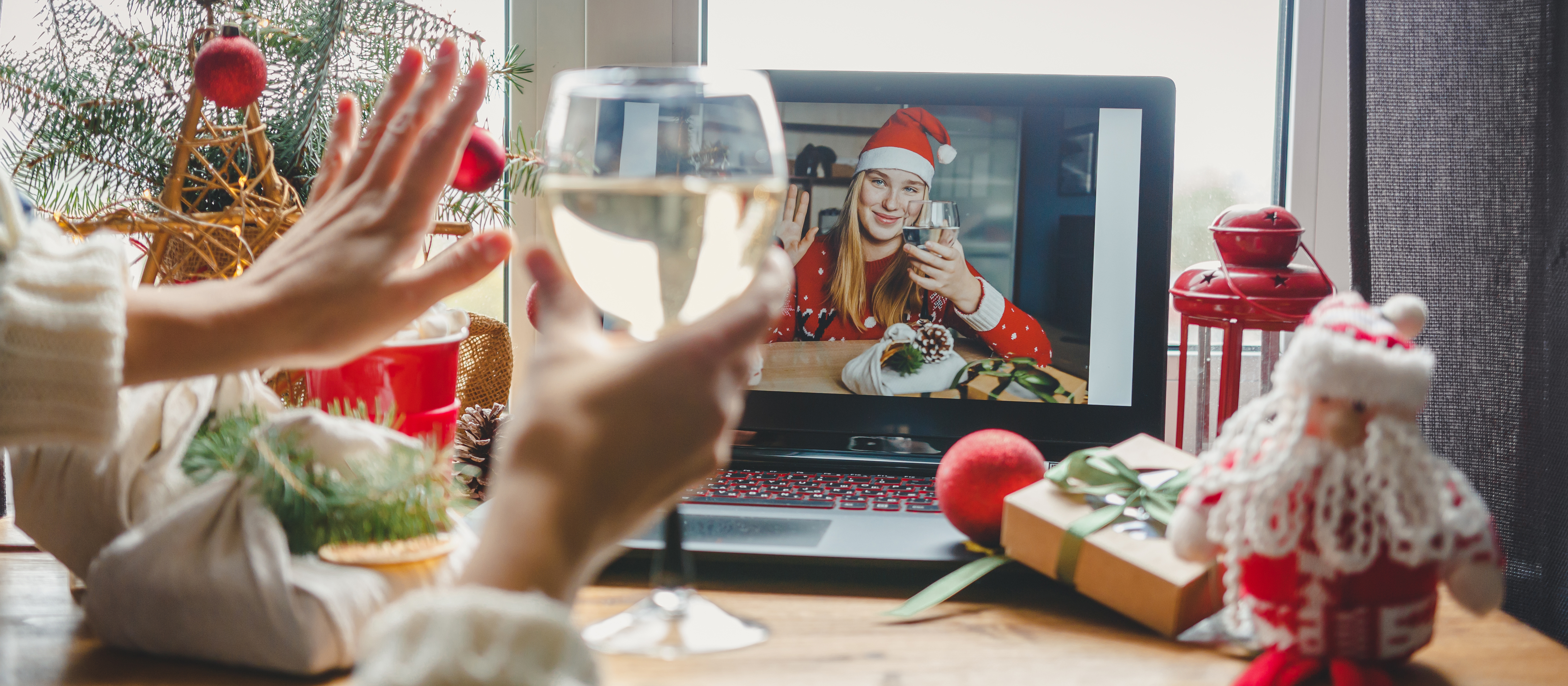 Las celebraciones virtuales con amigos también son parte de este fin de año.
Fotografía: Shutterstock