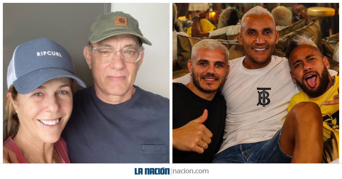 Tomk Hanks y Keylor Navas contrajeron coronavirus. Fotos: Instagram