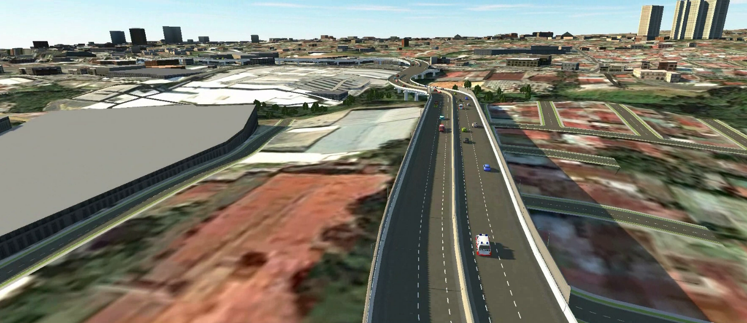 La empresa propone llevar un paso elevado desde las Garantías Sociales hasta la intersección de Hacienda Vieja.