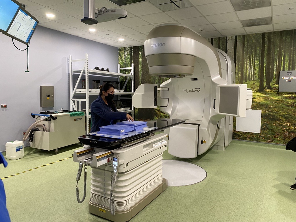 Acelerador lineal del Centro Conjunto de Radioterapia, de la CCSS