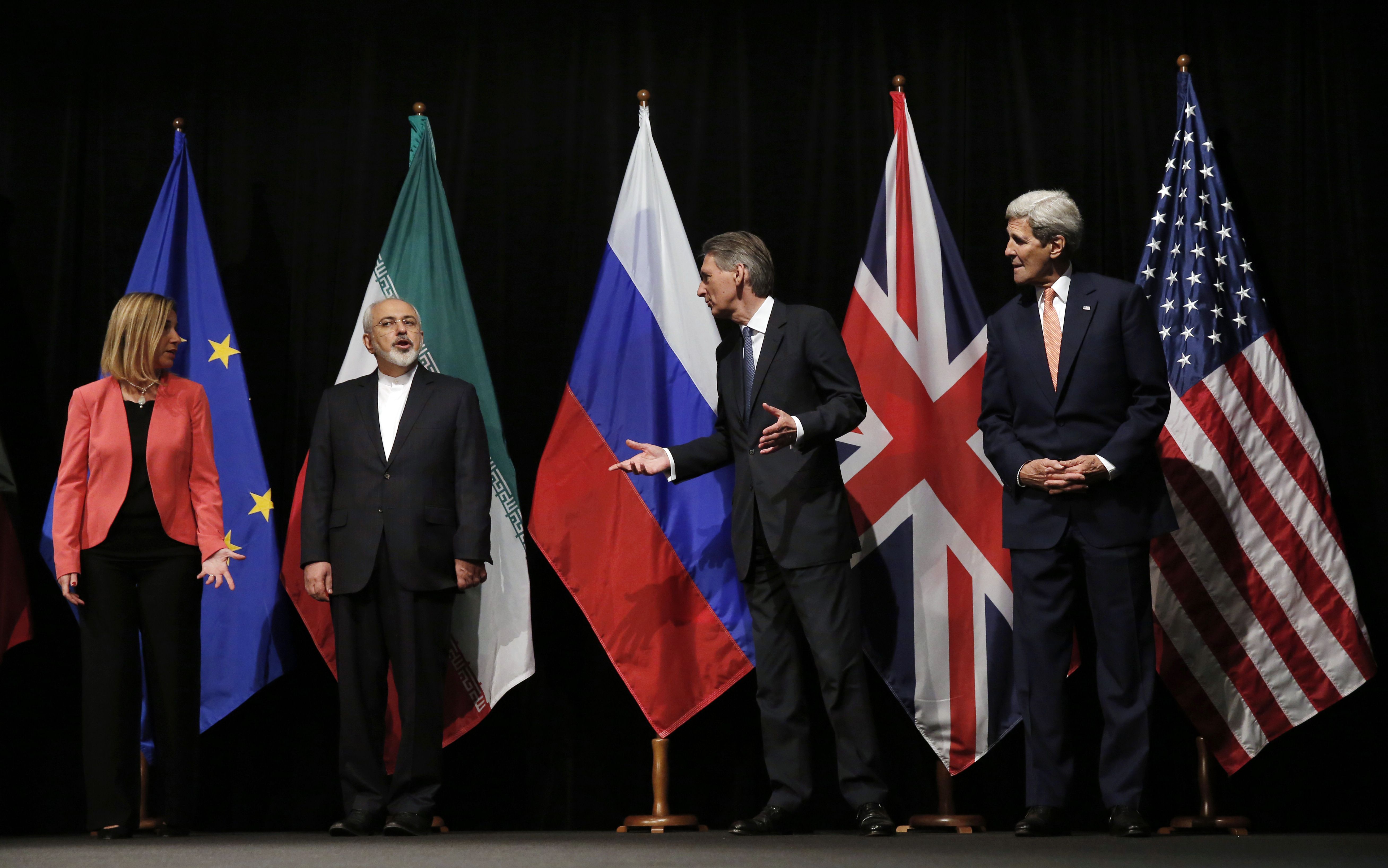 El grupo de negociadores del acuerdo sobre el plan nuclear de Irán