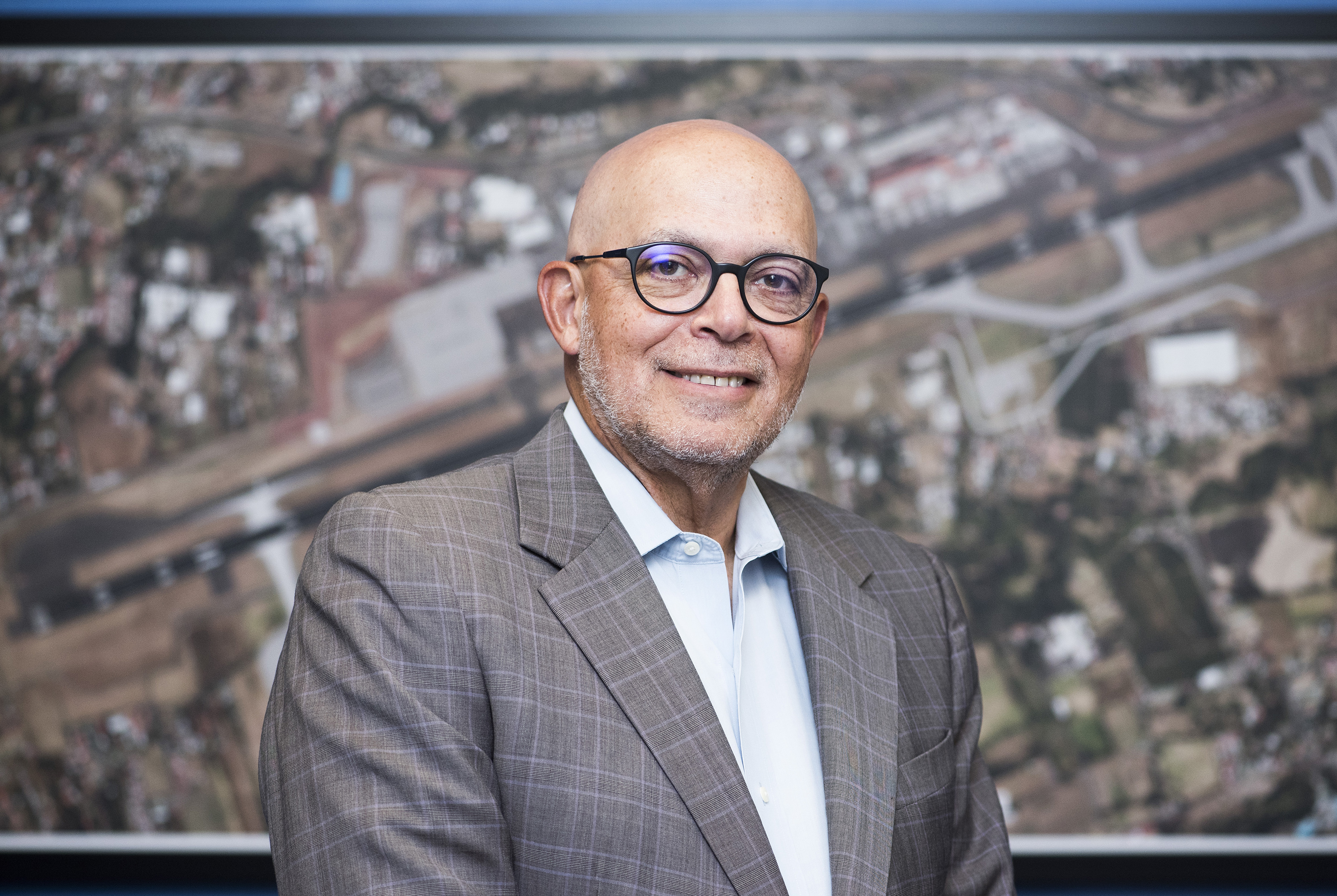 24/7/19. Alajuela. Aeropuerto Juan Santamaría. Aeris cumple ya 10 años de administrar el Aeropuerto.
Rafael Mencias Director de Aeris.
foto: Eyleen Vargas/ Agencia Ojo por Ojo.
