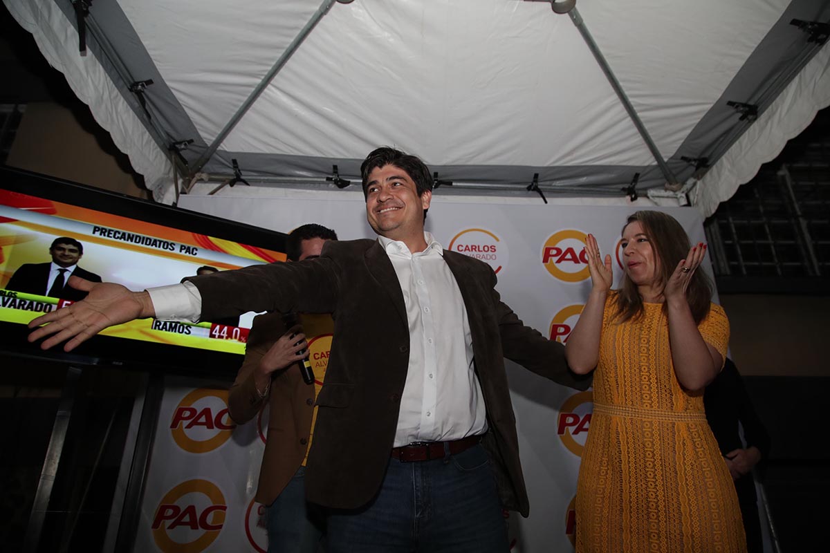 Carlos Alvarado se perfila como el candidato presidencial del PAC para el 2018.