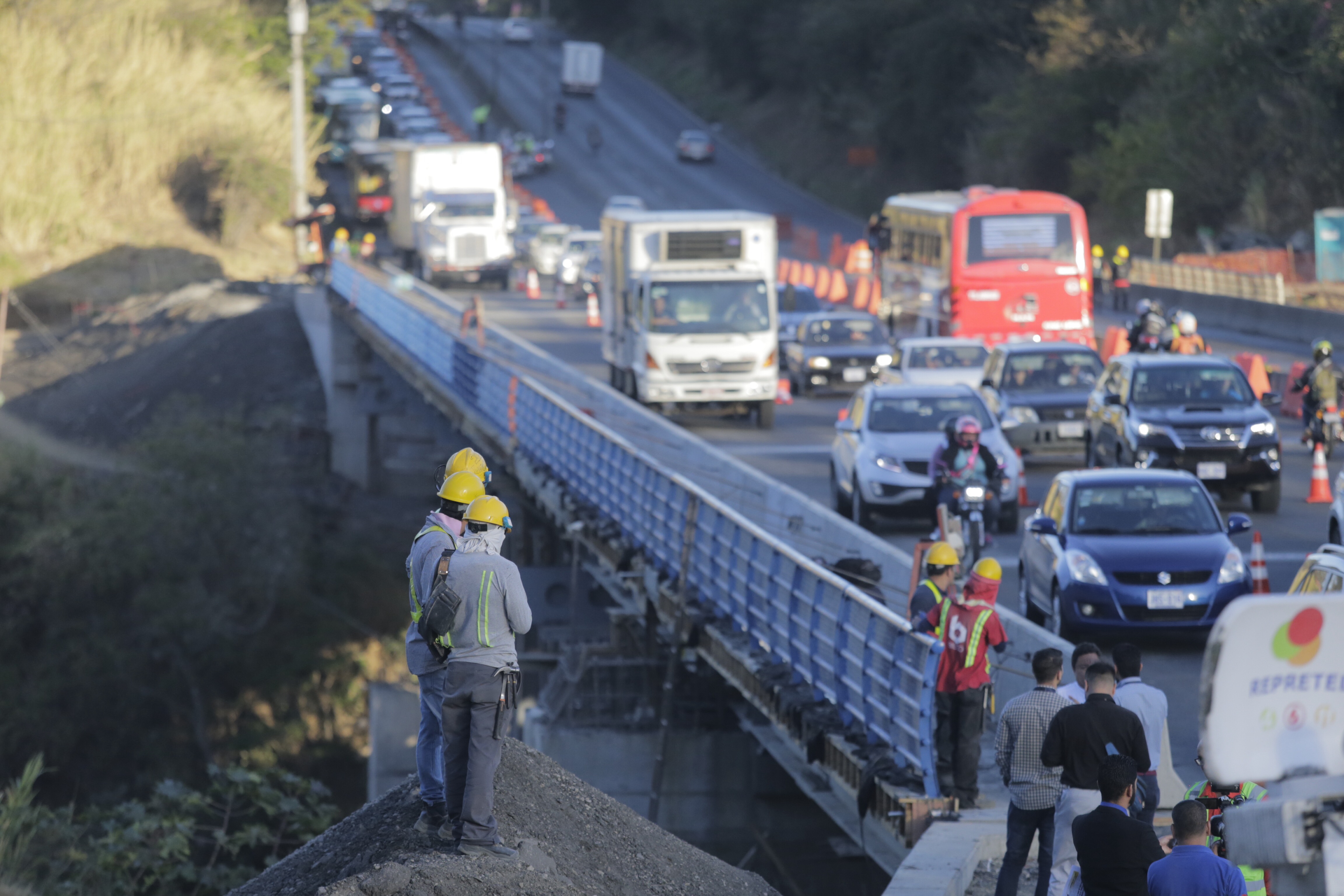 El 20 de marzo fueron habilitados tres carriles del puente de la 'platina'.