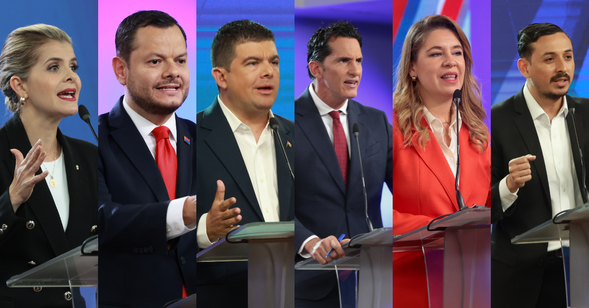 Candidatos en debate