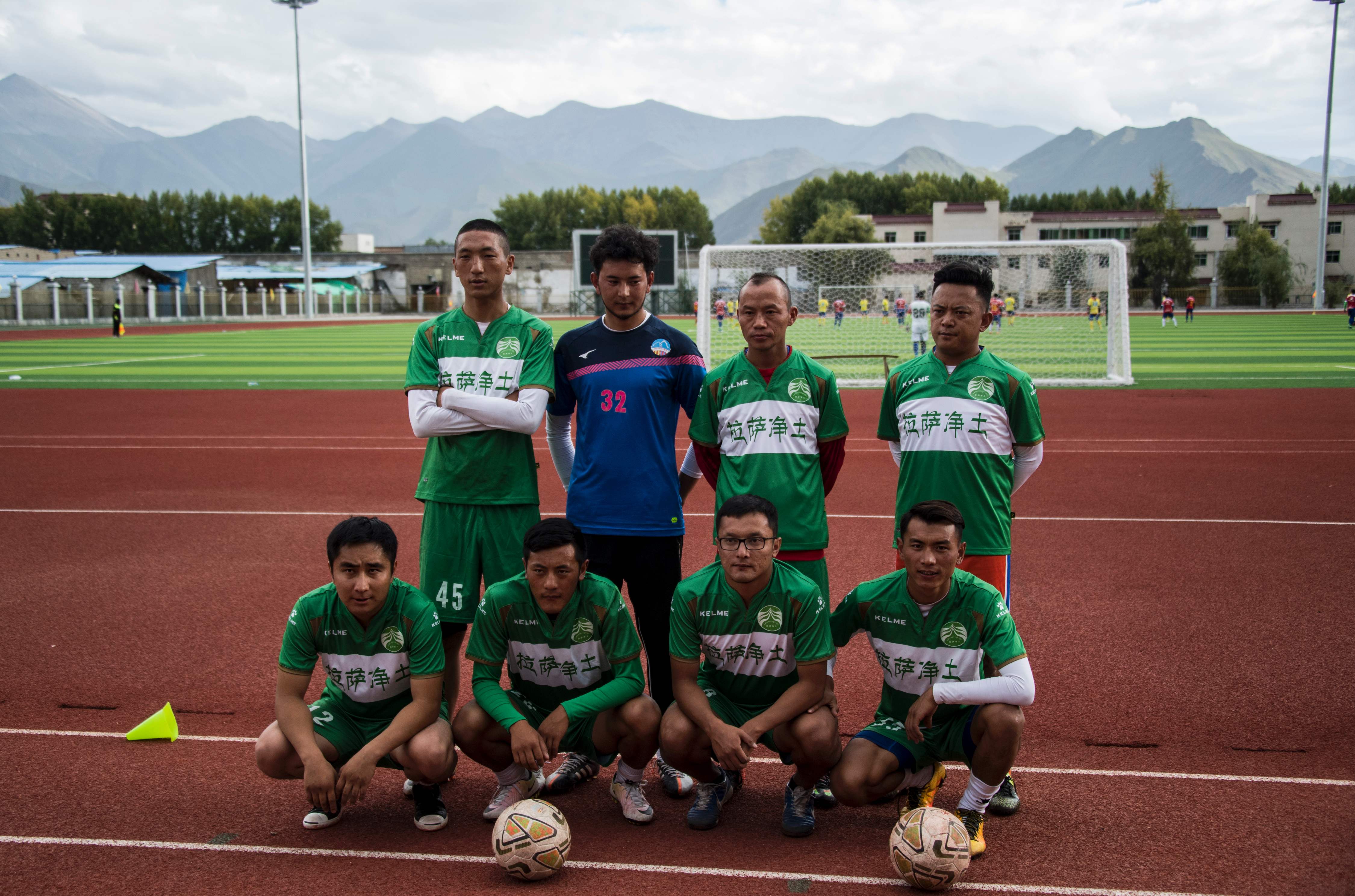 En el fútbol, el Tíbet está integrado en China