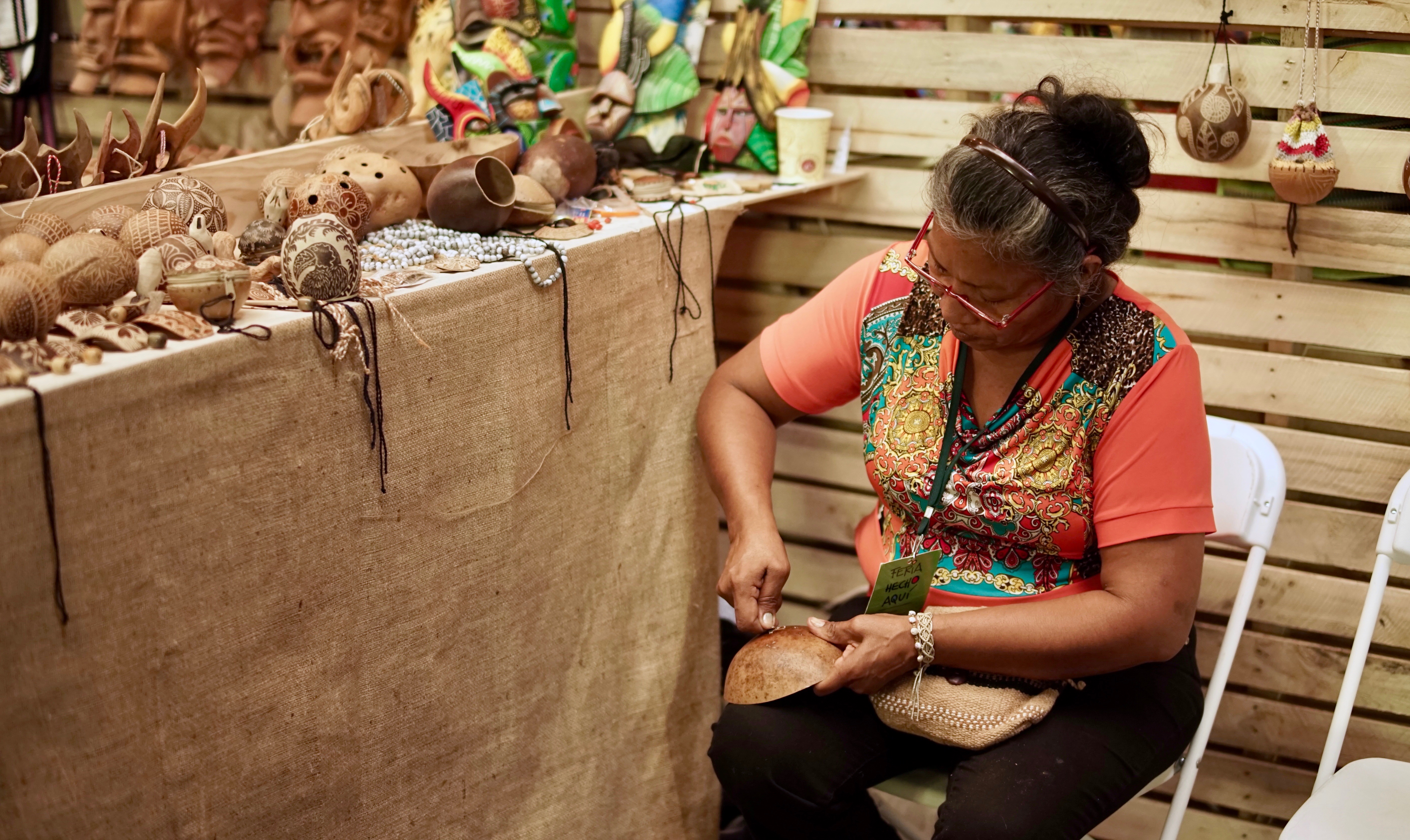 En la feria, varias mujeres venderán sus artesanías. (Foto: Inamu para EF).