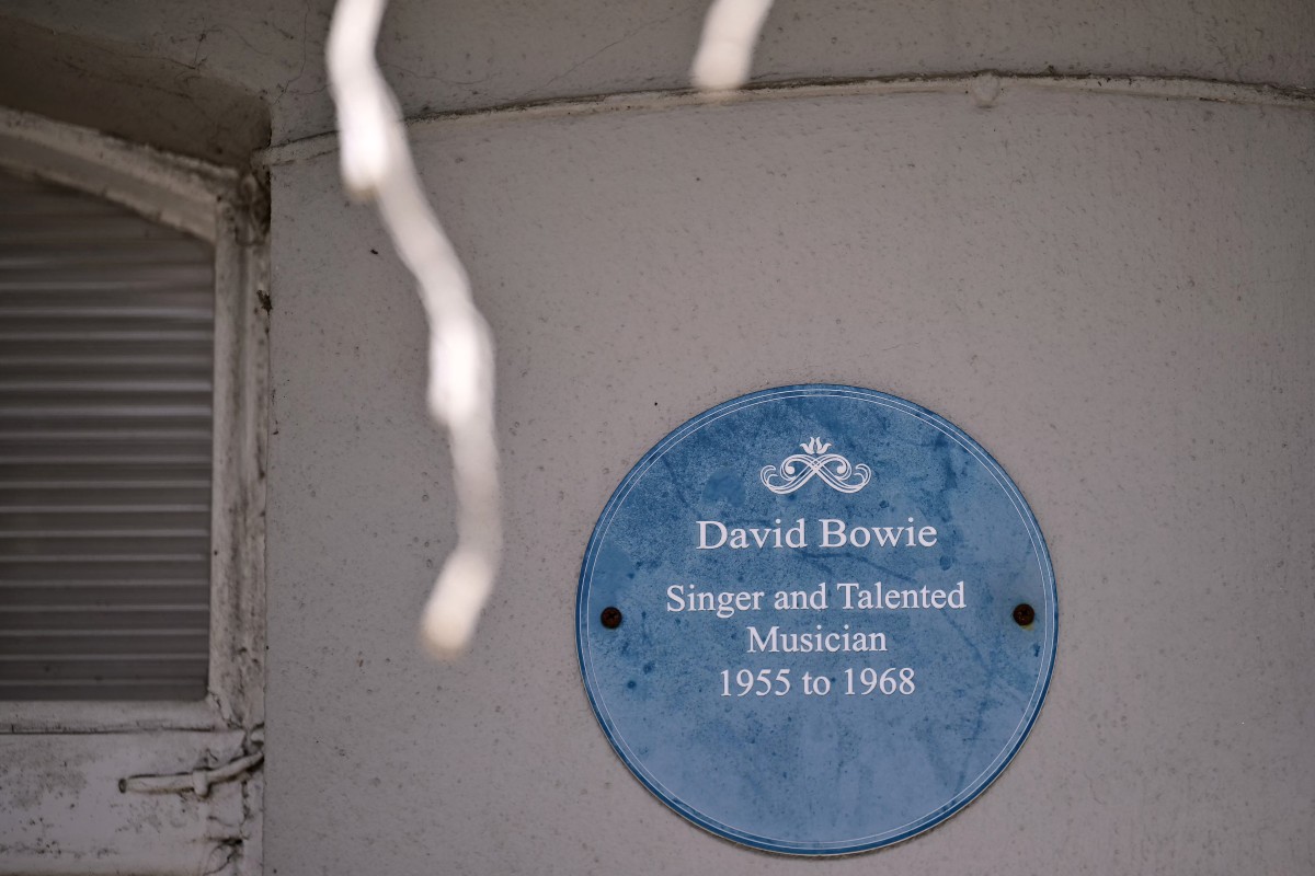 David Bowie creció en una modesta casa de Londres que ahora se abrirá al público de esta manera