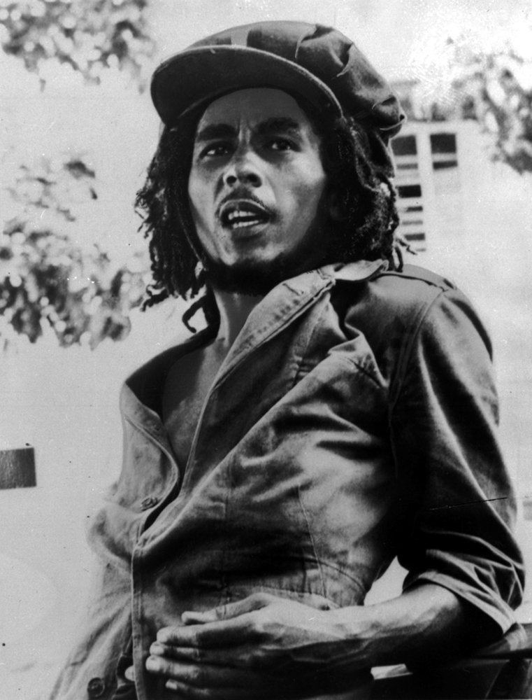 El rostro de Bob Marley es uno de los más reproducidos en el mundo para artículos promocionales que generan millones de dólares en ganancias. Foto: Archivo LN.