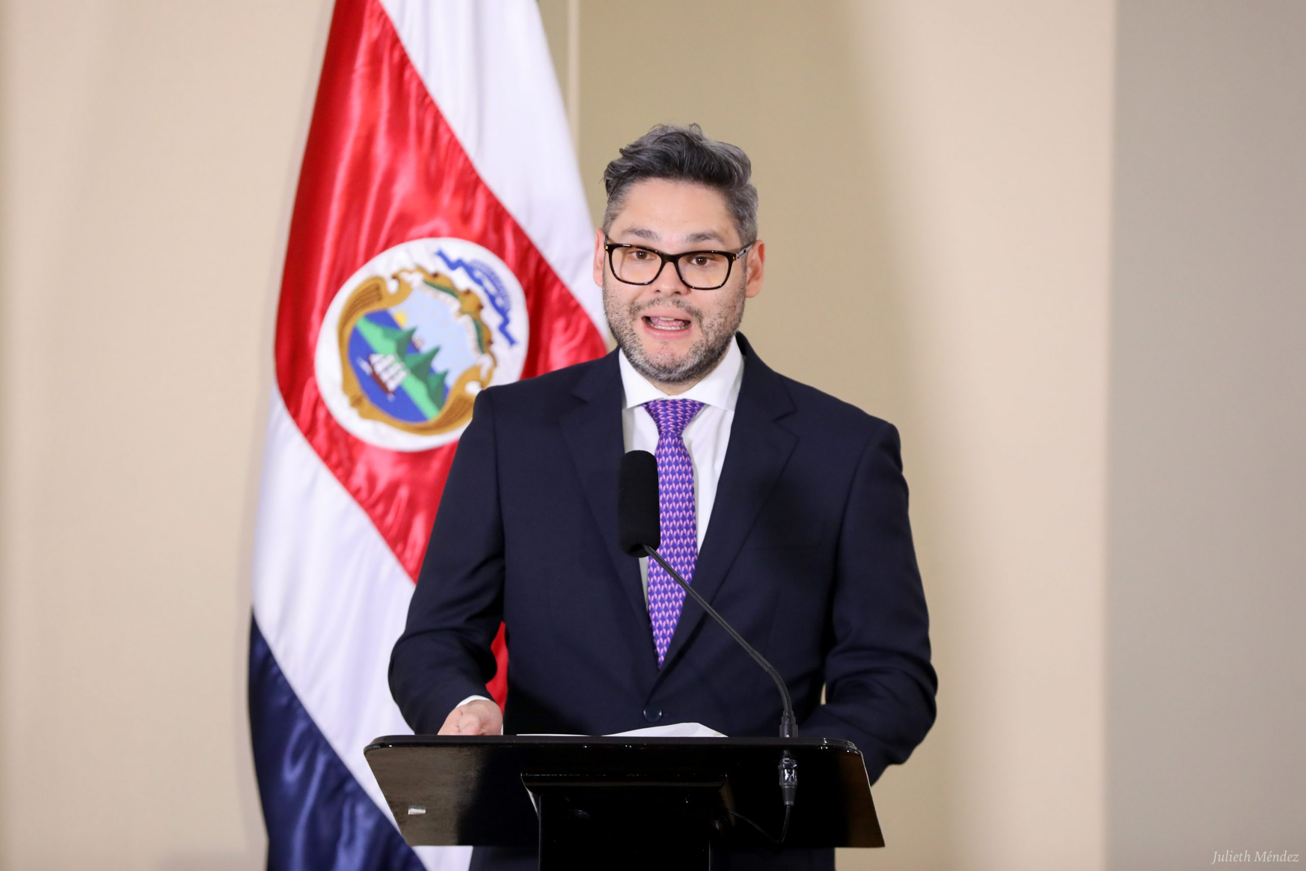Jorge Rodríguez Vives, jefe de Despacho de presidente de la República Rodrigo Chaves. Fue viceministro de Hacienda. Foto: Casa Presidencial Julieth Méndez