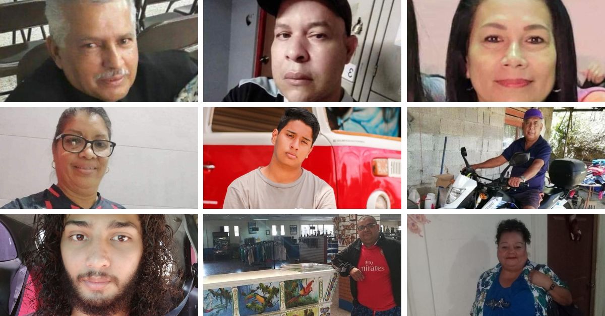 Fallecidos en Cambronero