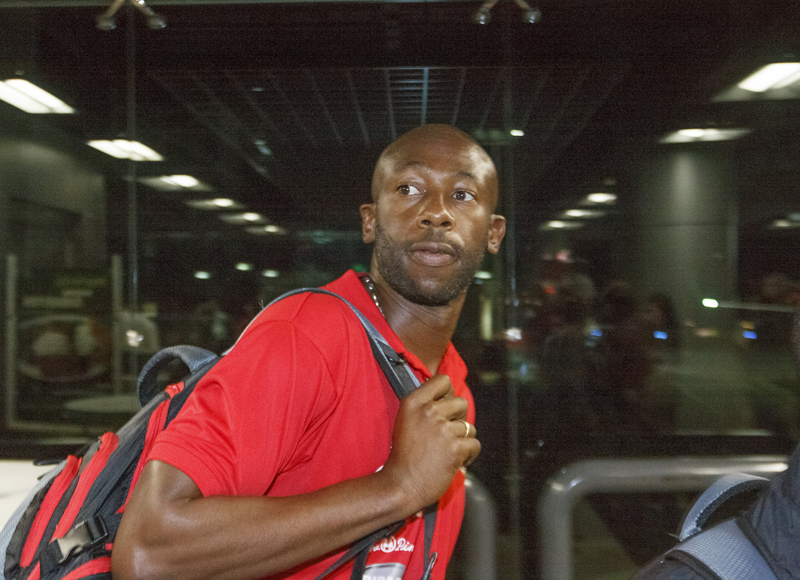 Paulo Wanchope en su llegada al país el pasado lunes. | JORGE ARCE