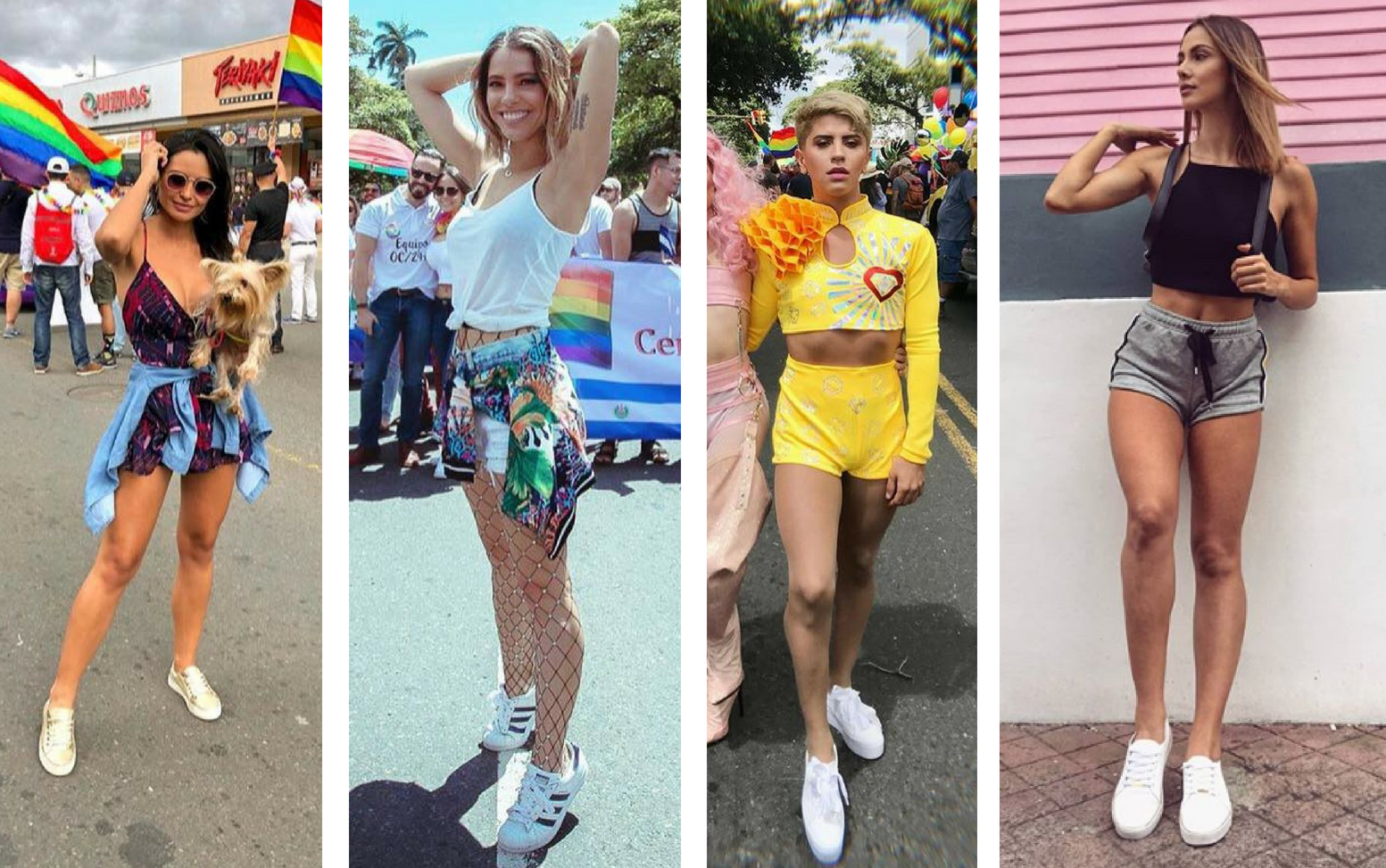 Así lucieron los famositicos en la marcha del Orgullo Gay 2018 | La Teja