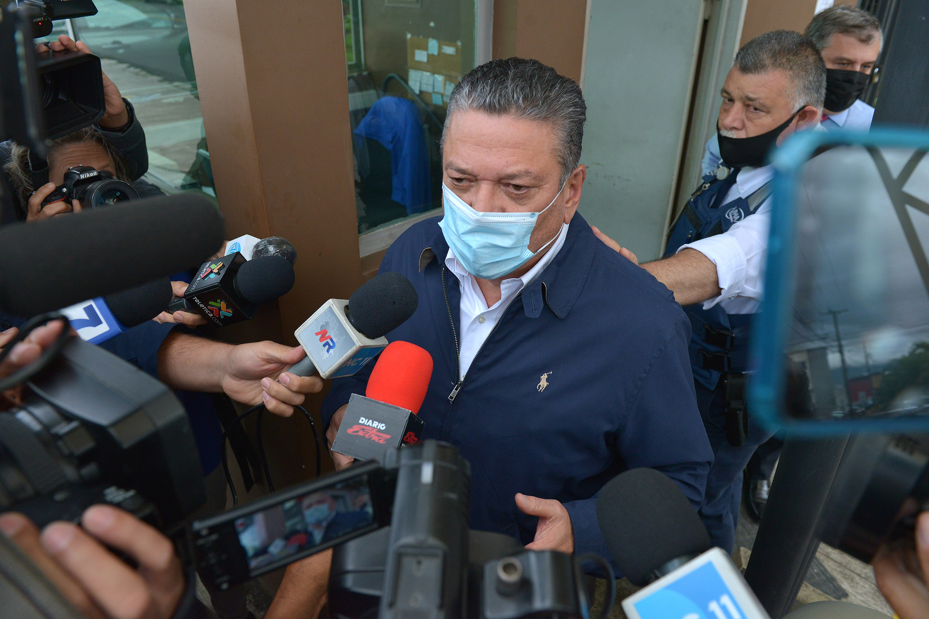 17 de noviembre del 2021. Segundo Circuito Judicial de San José. Los alcaldes implicados en el caso Diamante fueron liberados esta tarde a eso de las 2:30 p.m. En la foto: Johnny Araya Monge, alcalde de San José.