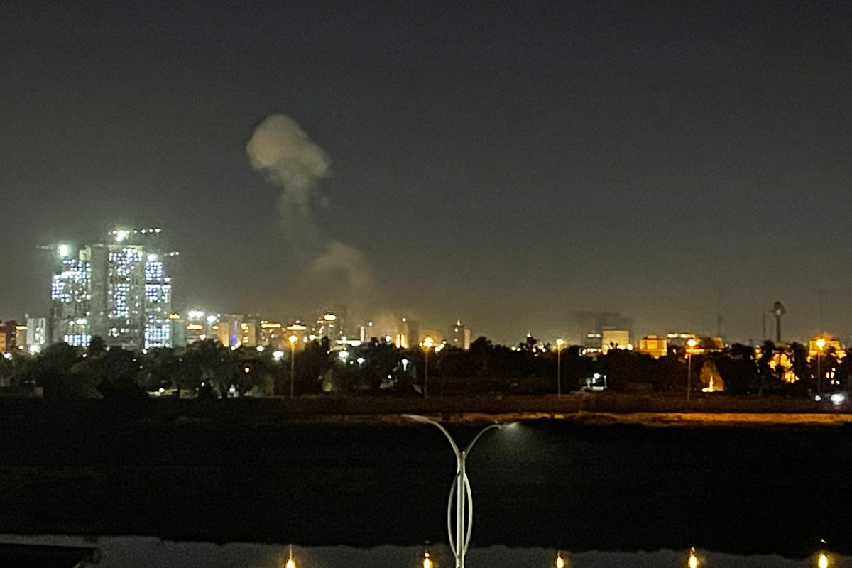 Explosiones en Bagdad, Irak, uno de los escenarios de la guerra.