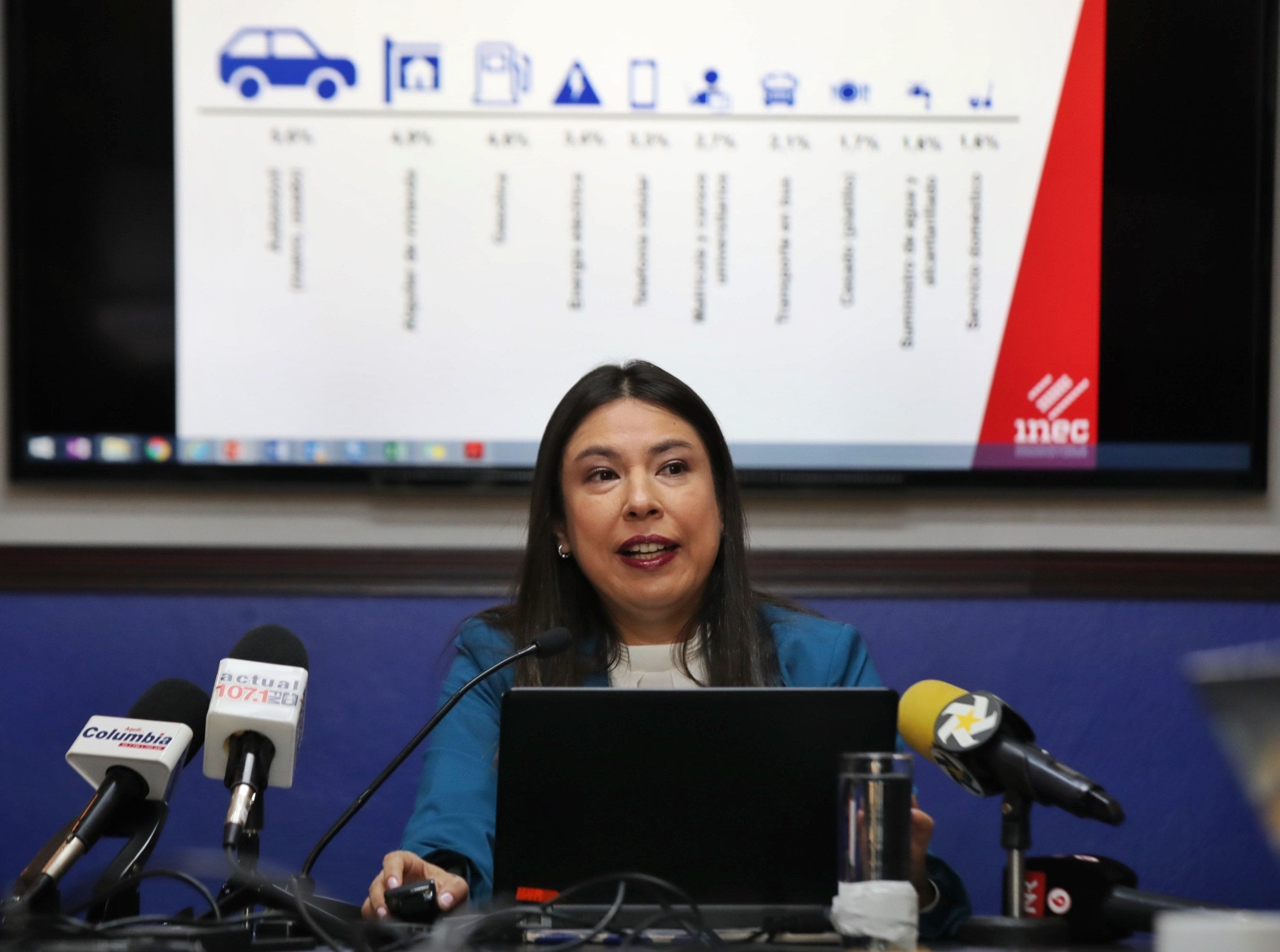 Hannia Chaves, coordinadora de la Encuesta Nacional de Hogares. Foto: John Durán