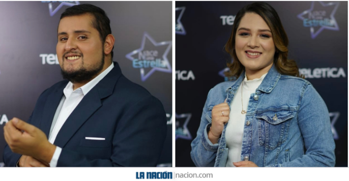 Alejo y Fiorella son los dos participantes que no estarán en el sexto programa de Tu cara me suena. ELlos se recuperan de la covid-19. Fotos: Instagram Teletica Formatos