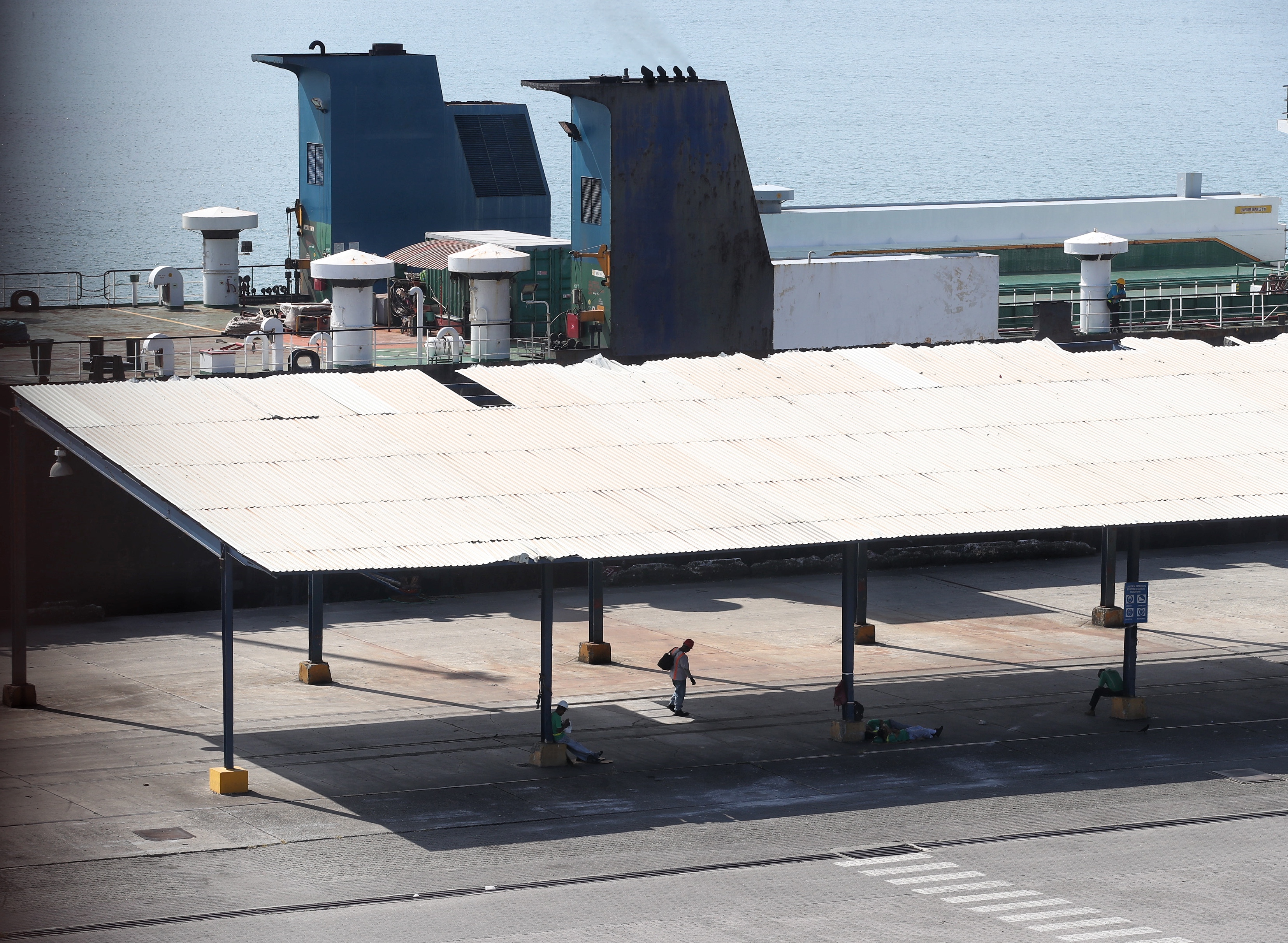 24/09/2019/ En la foto terminal de JAPDEVA el cual se encuentra sin operaciones / fotografía: John Durán