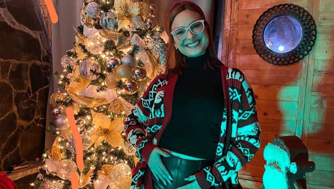 En Navidad, Fernández anunció la llegada de su primogénito. Foto: Cortesía