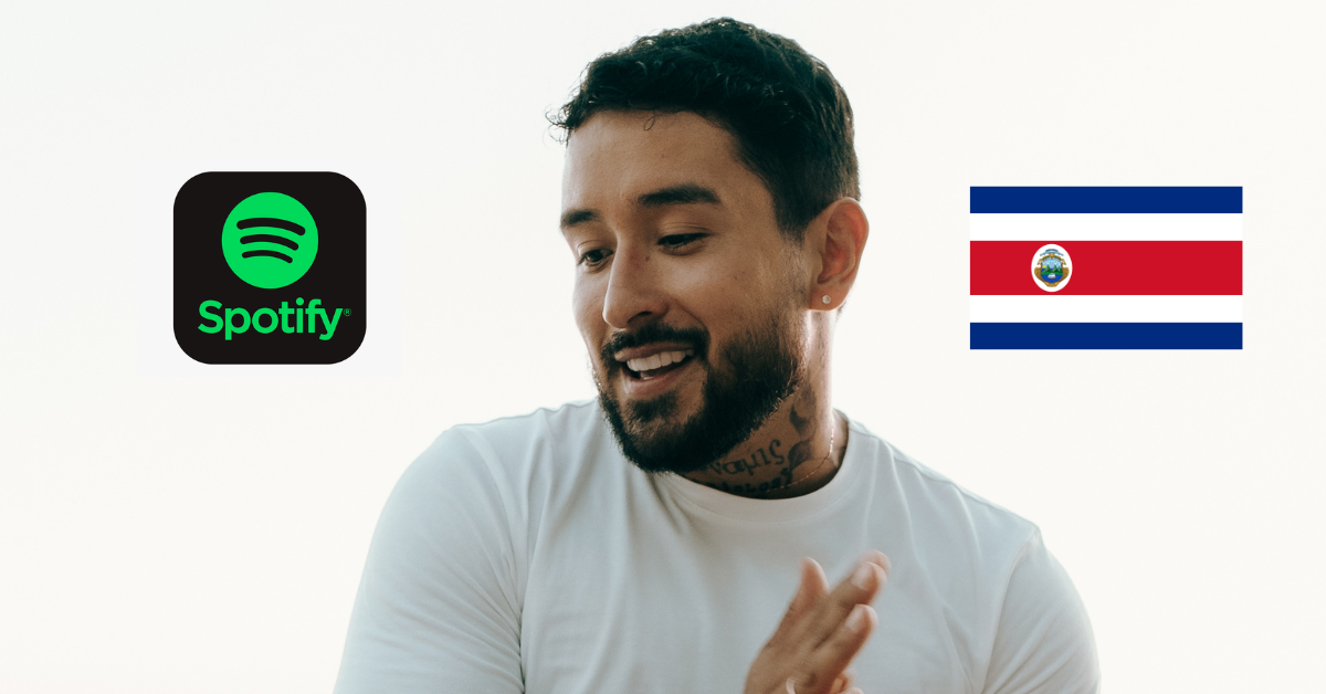 La canción de Dani Maro, 'Pura vida en Costa Rica' se ha mantenido por un mes como la más viral de Costa Rica en Spotify.