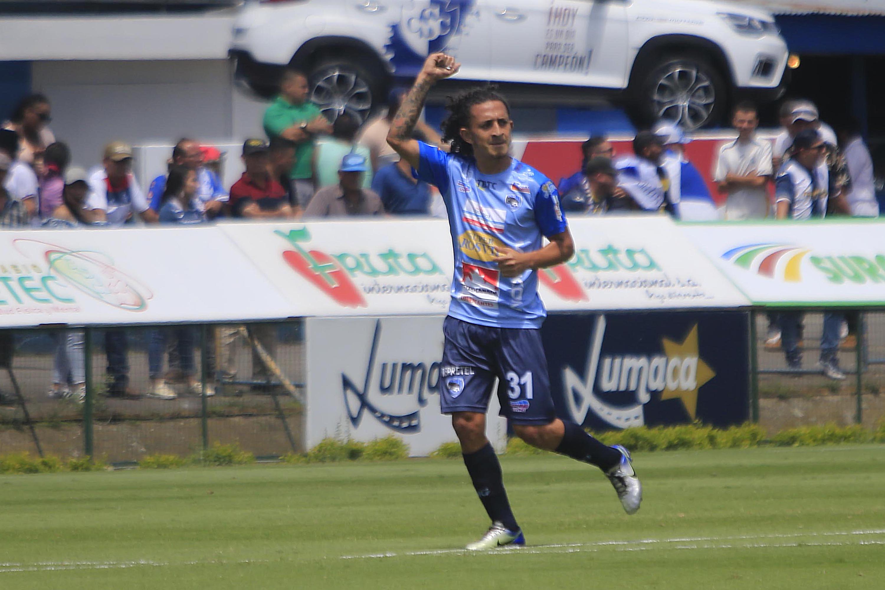 24/02/2019 Estadio Fello Meza, Cartago. El Club Sport Cartaginés recibió al Municipal Grecia, en partido de la jornada 12 del Torneo de Clausura 2019. Grecia abrió el marcador por medio de Byron Bonilla (31). Foto: Rafael Pacheco