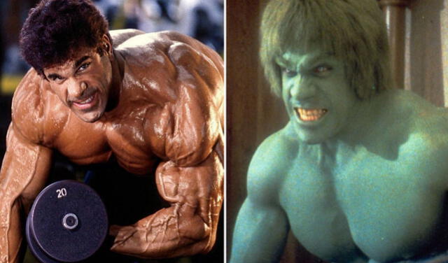 Lou Ferrigno empezó en el fisicoculturismo y saltó a la televisión. Foto: Wiki