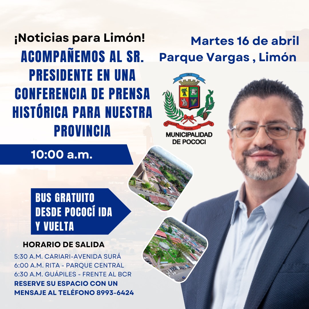 Alcaldes de Limón facilitaron recursos para movilizar personas a discurso  de Rodrigo Chaves | La Nación