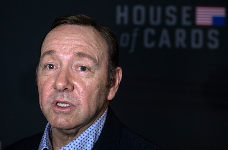 Spacey es el protagonista de la exitosa serie de Netflix 'House of Cards'