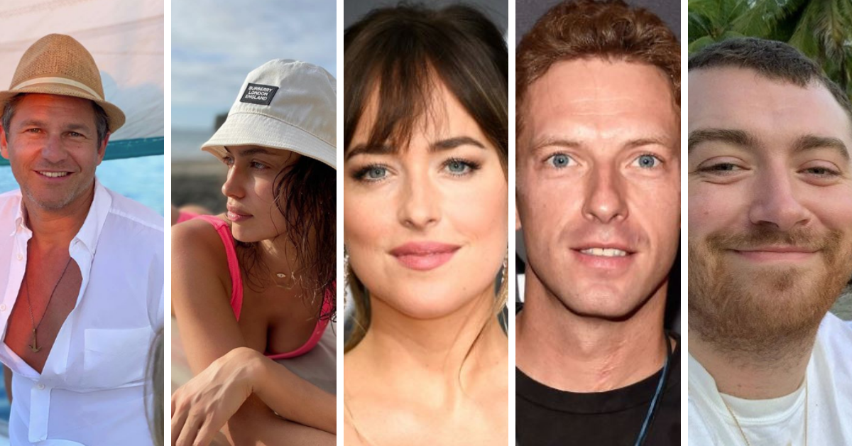 Neil Patrick Harris, Irina Shayk, Dakota Johnson, Chris Martin y Sam Smith eligieron Costa Rica como su destino para fin de año. Foto: Archivo LN