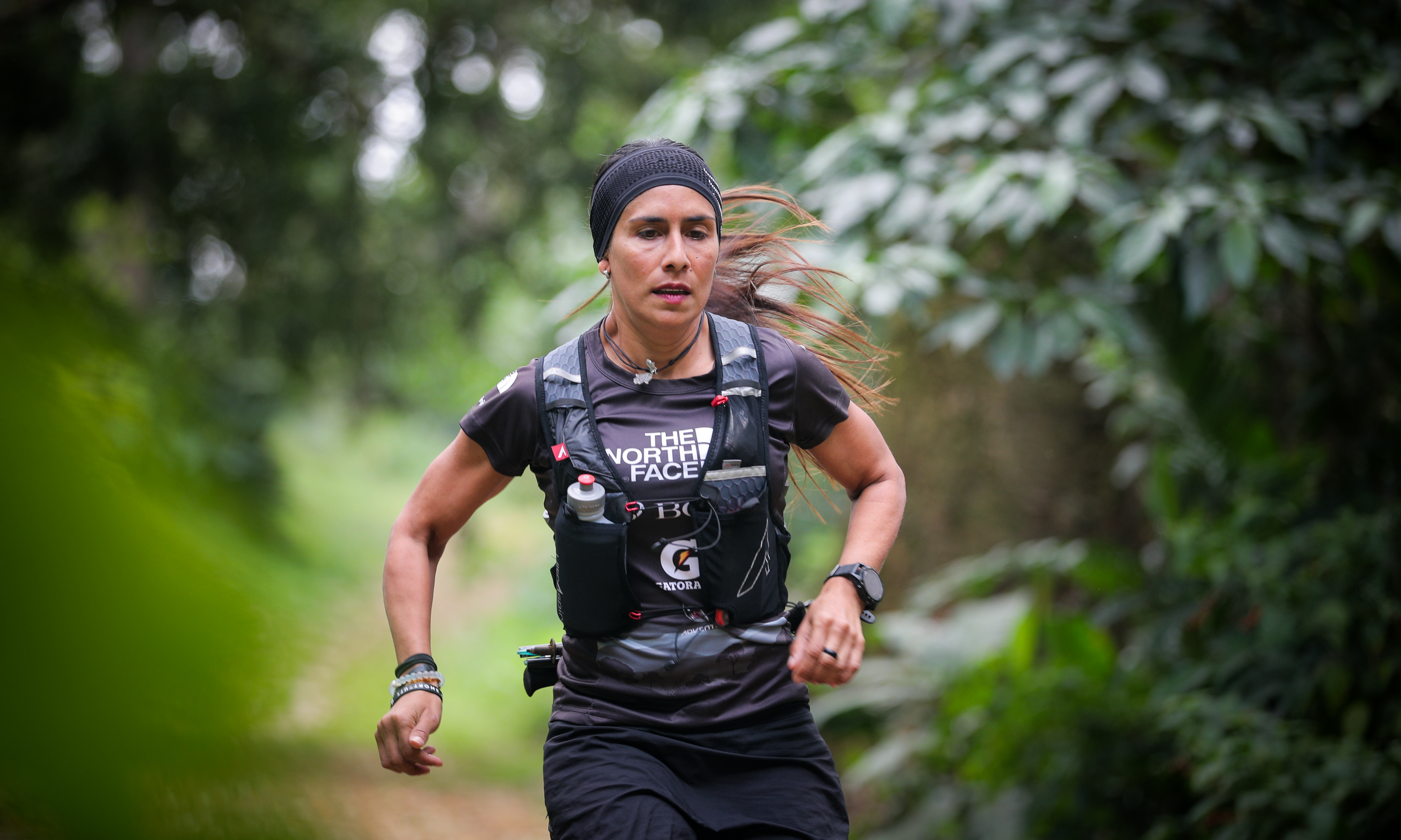 13/3/2018. Parque del Este, Sabanilla. Retrato de la atleta Ligia Madrigal, corredora de montaña y ultramaraton. Foto Jeffrey Zamora