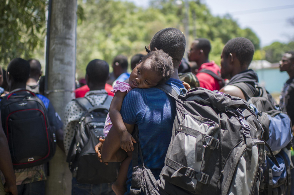 A la fecha, las autoridades han registrado el ingreso de 2.600 migrantes africanos, entre ellos, niños que acompañan a sus padres en un viaje lleno de leigros, cuyo destino es los Estados Unidos. | JOSÉ CORDERO