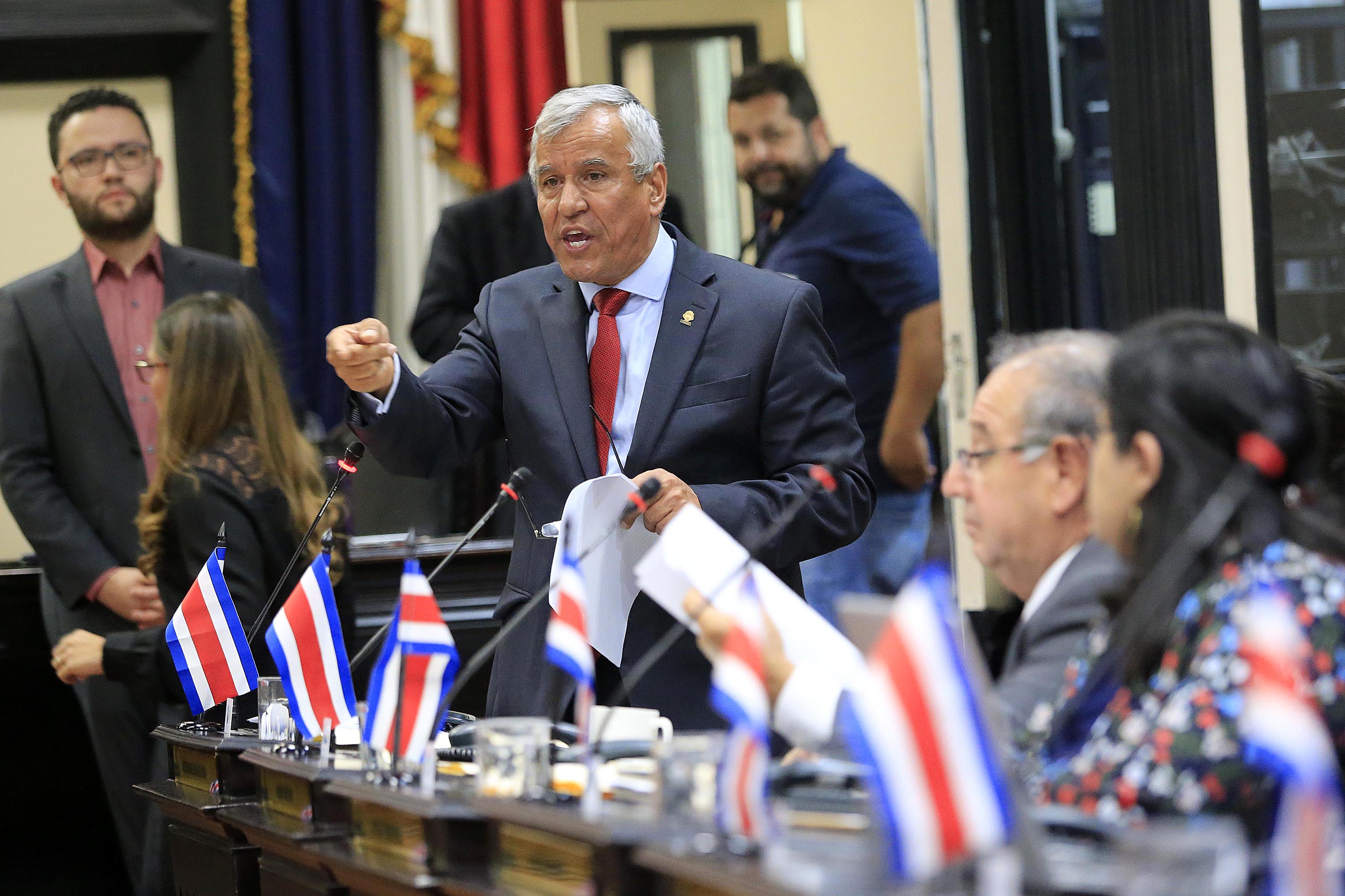 06/09/2018 Asamblea Legislativa. Sesión de Plenario Legislativo. Diputado Victor Morales Mora, del PAC. Foto: Rafael Pacheco