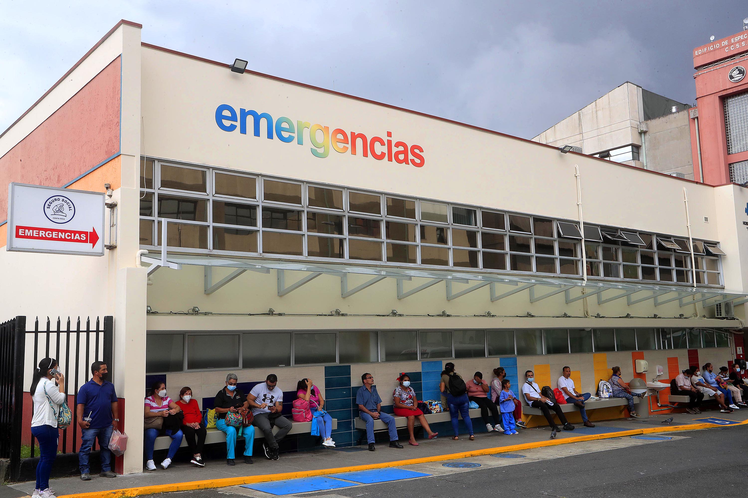 22/08/2022 San José. El Hospital Nacional de Niños estaría presentando incremento en atención de pacientes con problemas respiratorios.