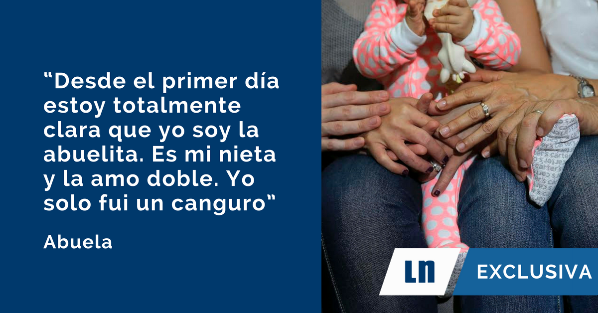 Adopción de niña concebida mediante vientre subrogado de su abuela